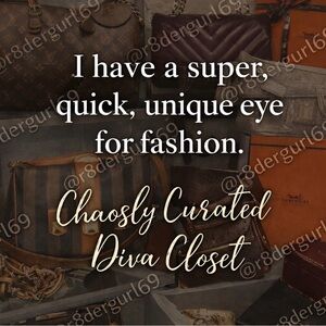 Curated Diva Closet | Luxury Fashion Finds | Follow @r8dergurl69